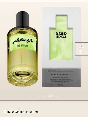 D.S. & Durga Pistachio Perfume Bottle — Light Green & Black